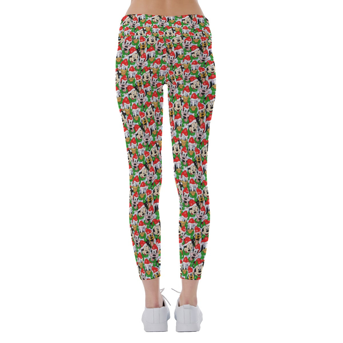 Mouse Friends in Santa HatsHats - Women's Yoga Leggings