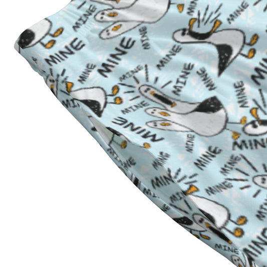 Mine Mine Mine Seagulls - Women’s Pocket Midi Skirt