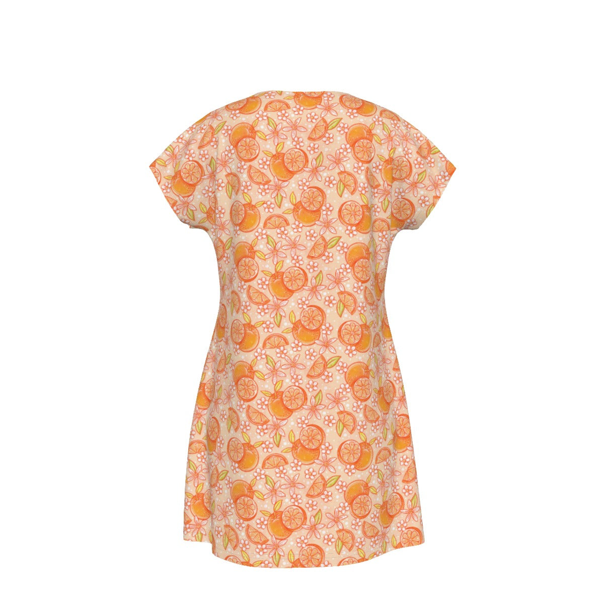 Summer Fruits - Oranges - Women's T-Shirt Dress