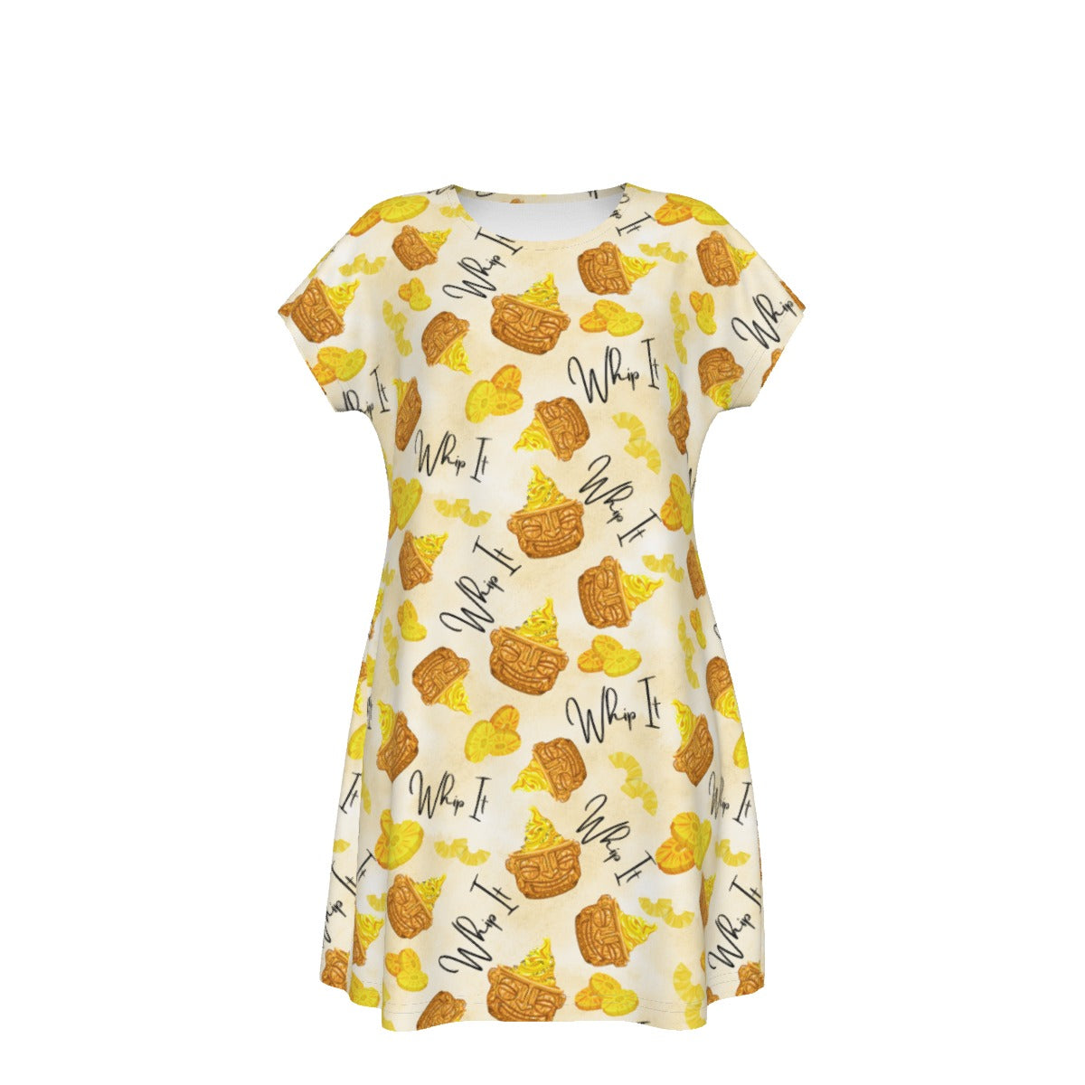 Pineapple Whip It! - Women's T-Shirt Dress