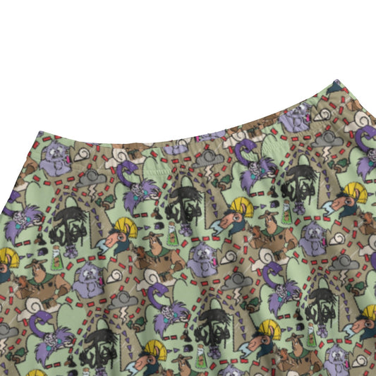 Emperor’s Chaotic Groove - Women’s Pocket Midi Skirt