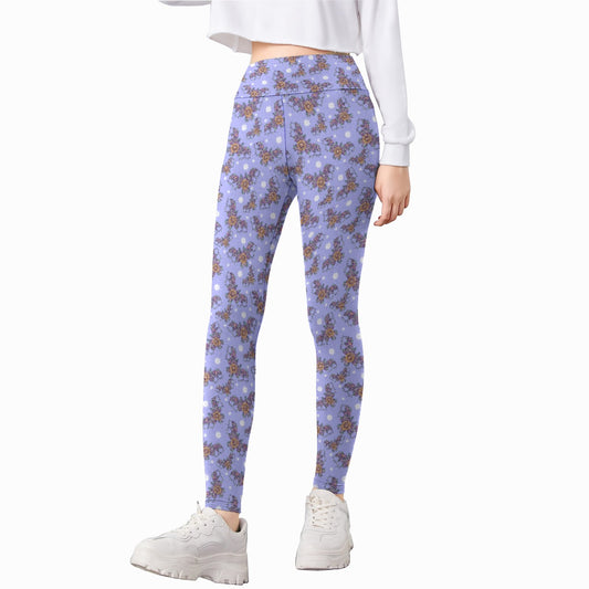 Blooming Bats - Kid's Leggings