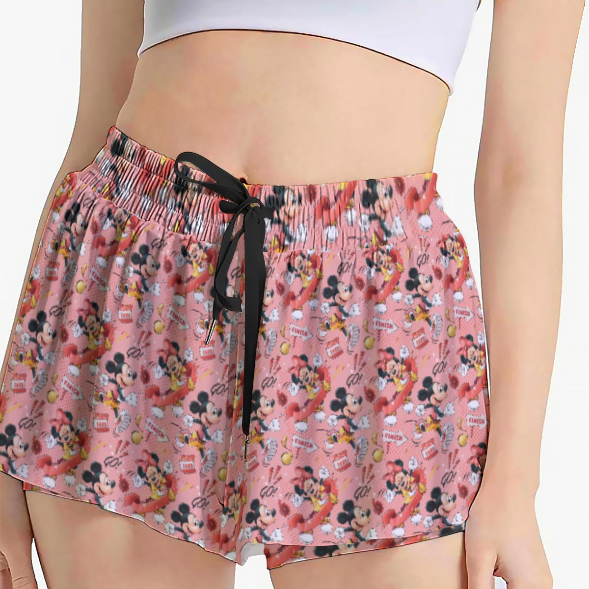 Power Couple Race Ready - Women's Flowy Pocket Shorts