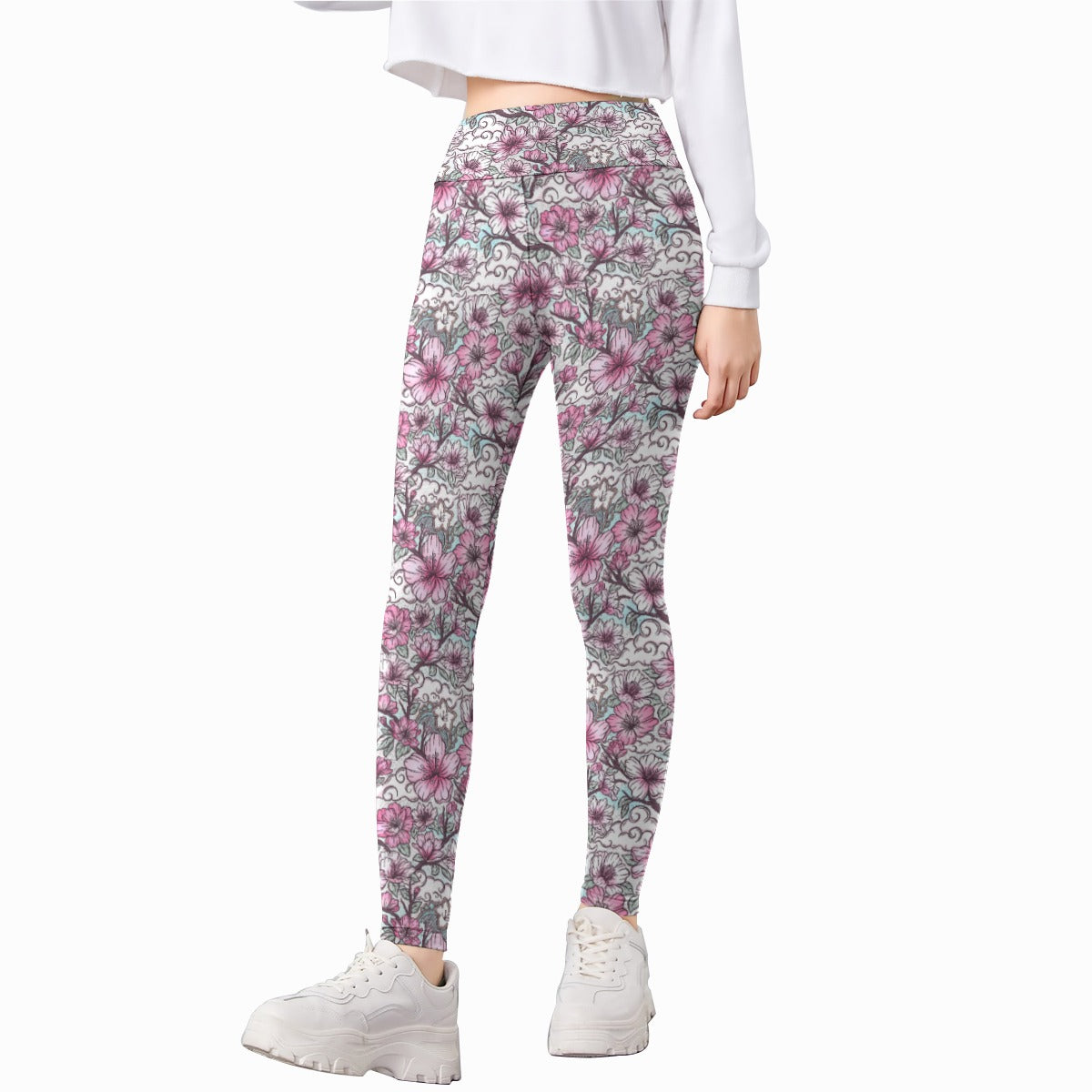 Fairytale Florals – Blossoms of Honor - Kid's Leggings