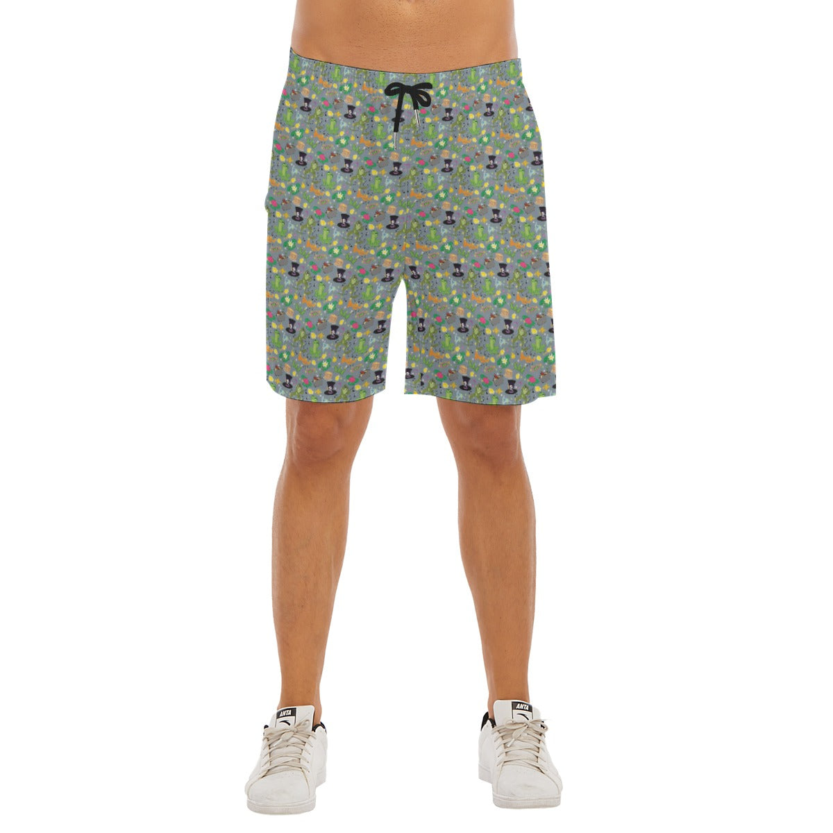 Bayou Princess Icons - Men’s Pocket Beach Shorts