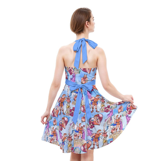 I Won't Say I'm In Love - Women's Halter Vintage Pocket Dress