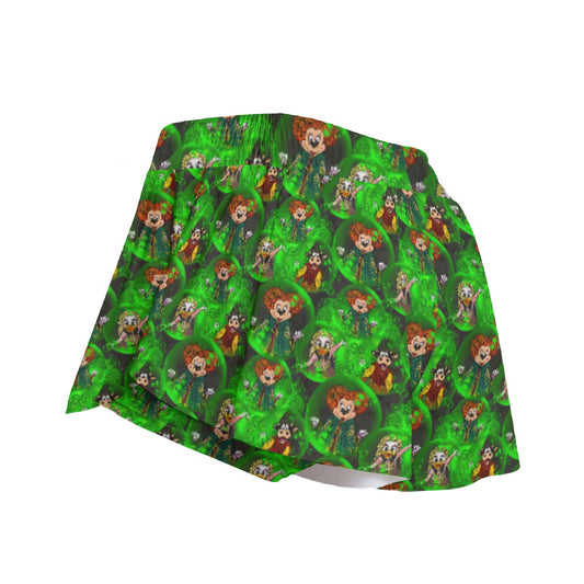 Wicked Witches’ Covenches - Women's Flowy Pocket Shorts
