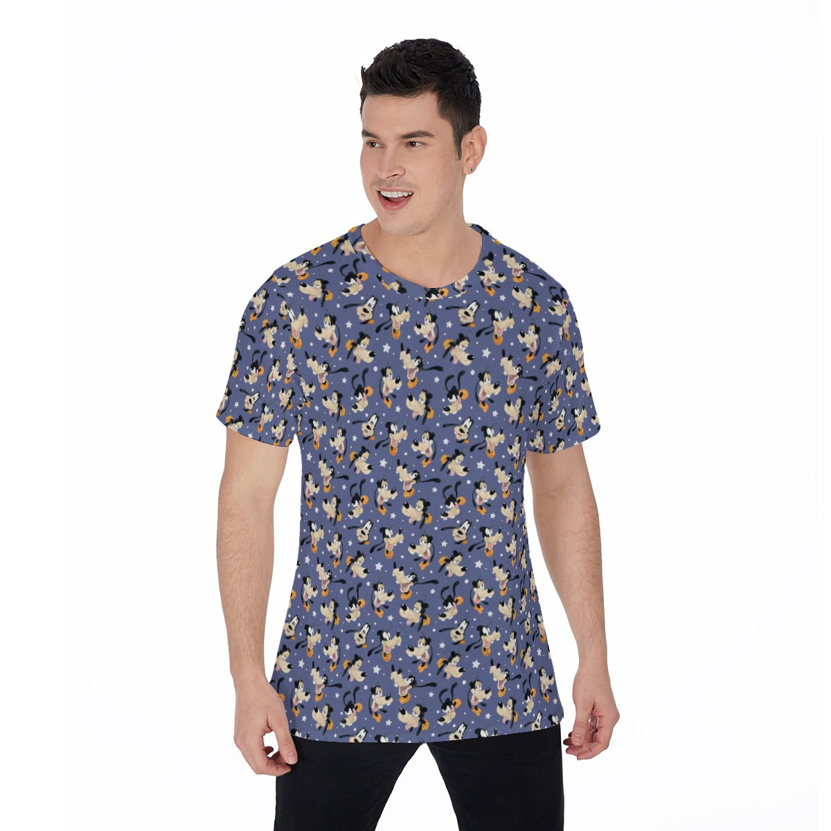Funny Silly Dog - Men's Short Sleeve T-Shirt