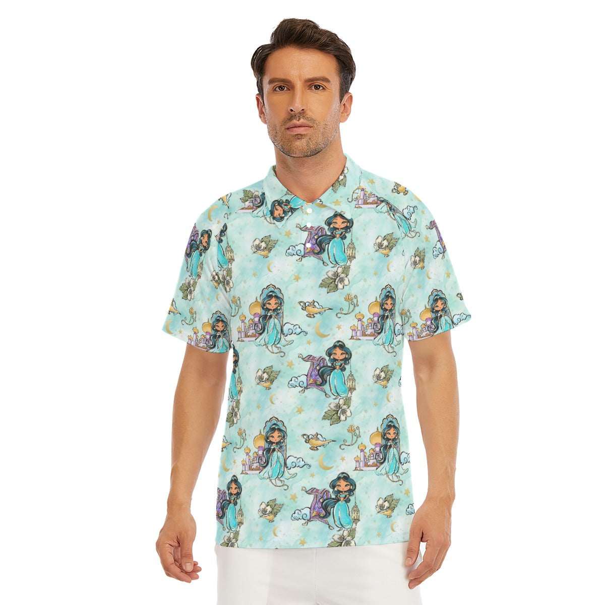 Whimsical Desert Princess - Men's Polo Shirt