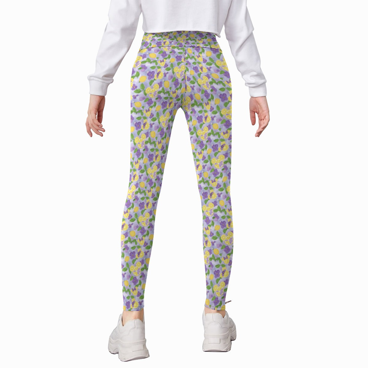 Vivacious Violet Lemonade - Kid's Leggings