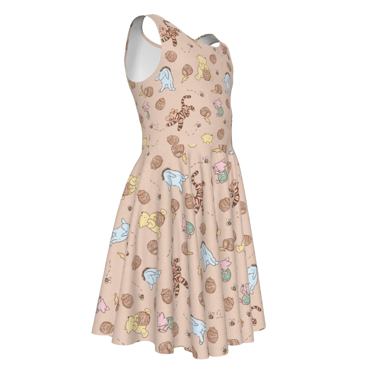 Honey Pot Daydreams - Kid's Sleeveless Skater Dress