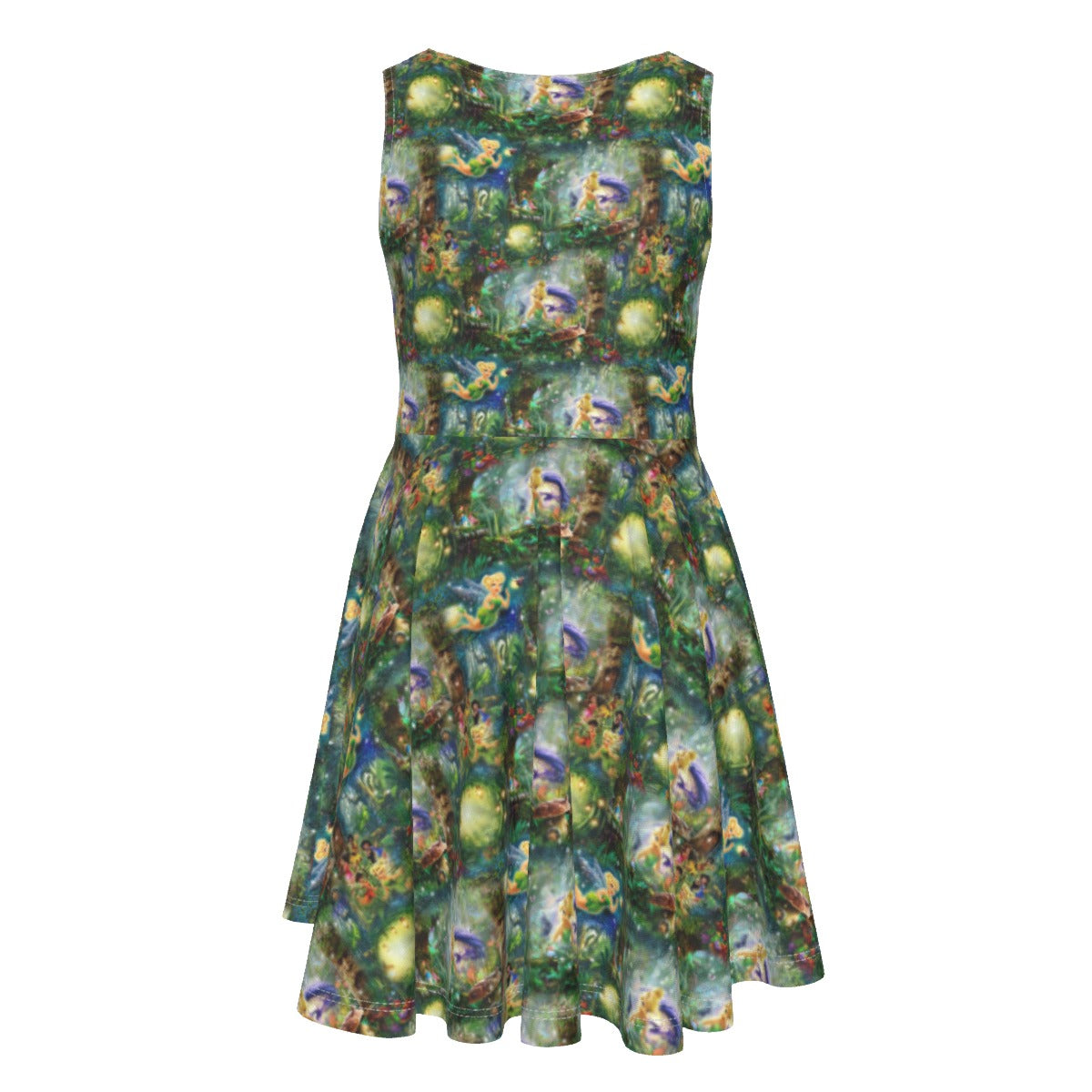 Pixie Fairy in Hollow- Kid's Sleeveless Skater Dress