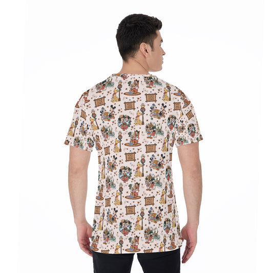 Victorian Holiday Celebration - Men's Short Sleeve T-Shirt
