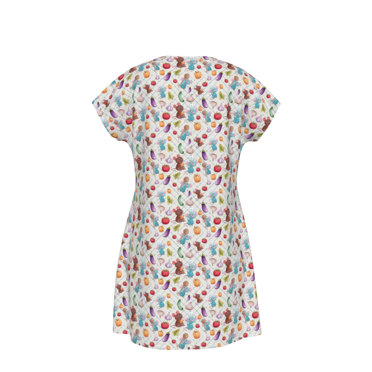 Ratatouille Veggies - Women's T-Shirt Dress