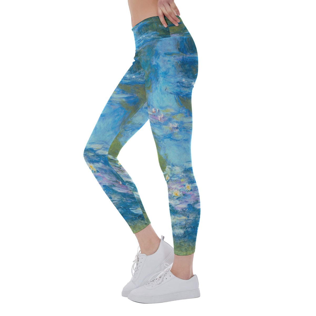 Monet Water Lillies - Women's Yoga Leggings
