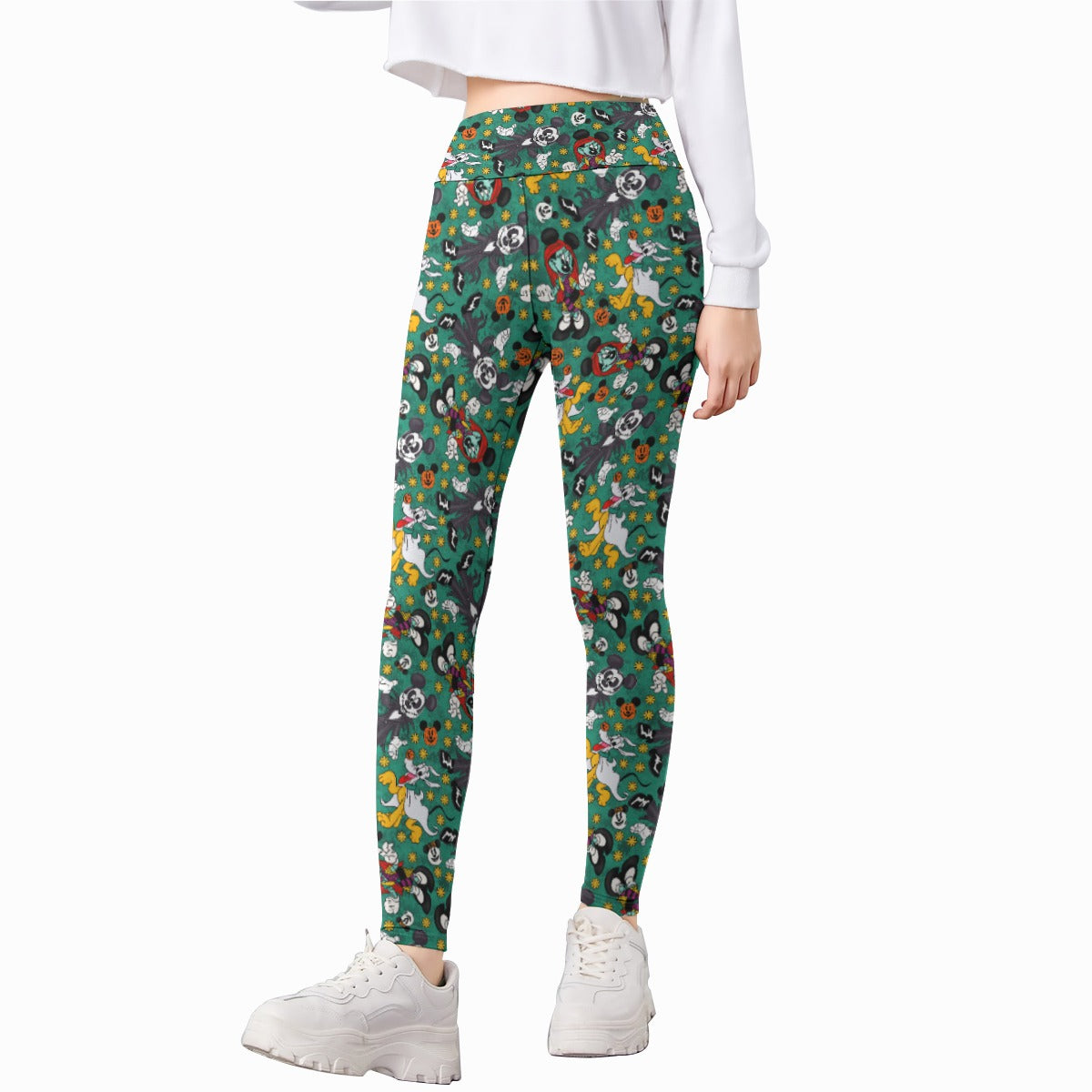 Beloved Couple as Spooky Pair - Kid's Leggings