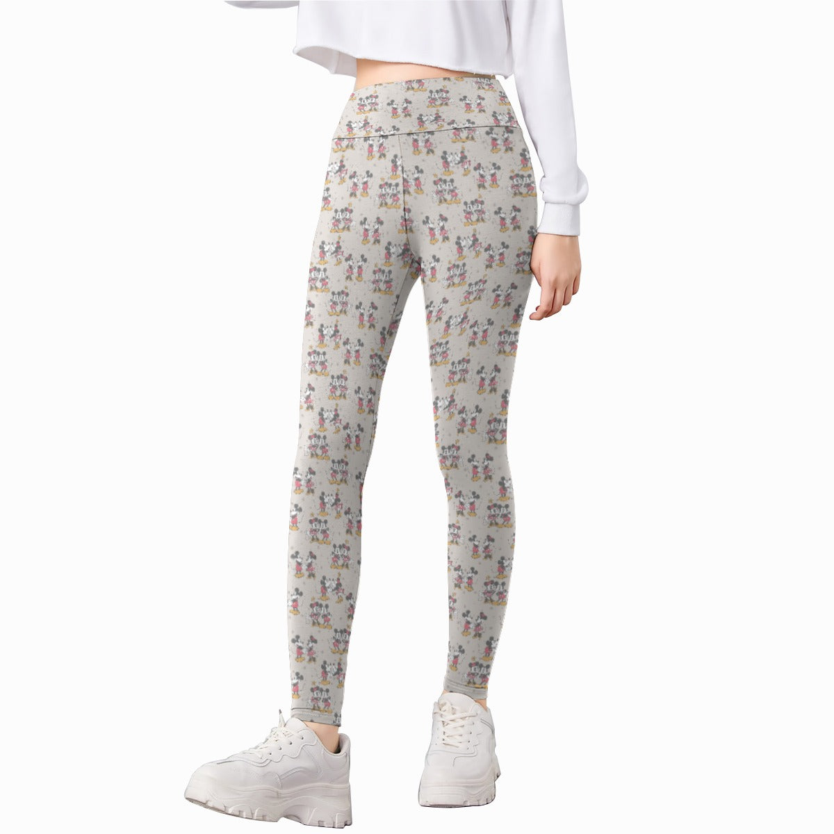 Retro Mouse & Partner - Kid's Leggings