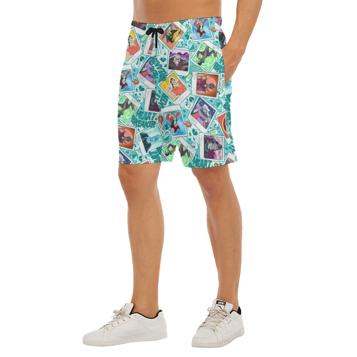 Heartbreaker Villaintine - Men’s Pocket Beach Shorts