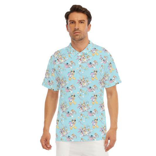 Spring Bunny Costume Crew - Men's Polo Shirt