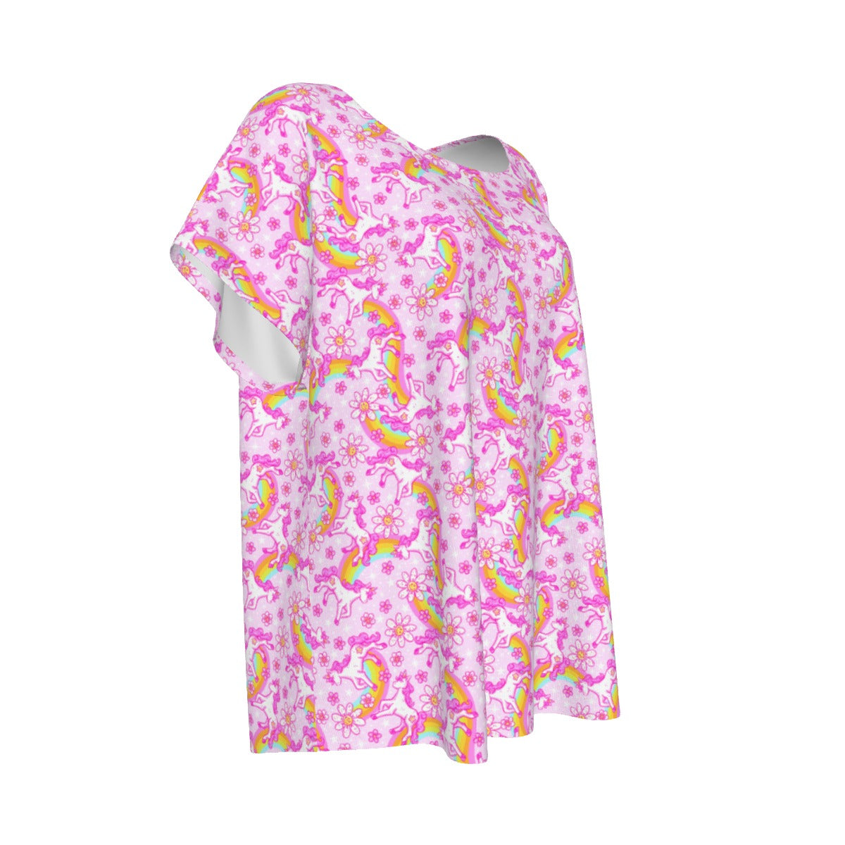 Unicorn Rainbows - Women’s Relaxed Fit Scoop Tee