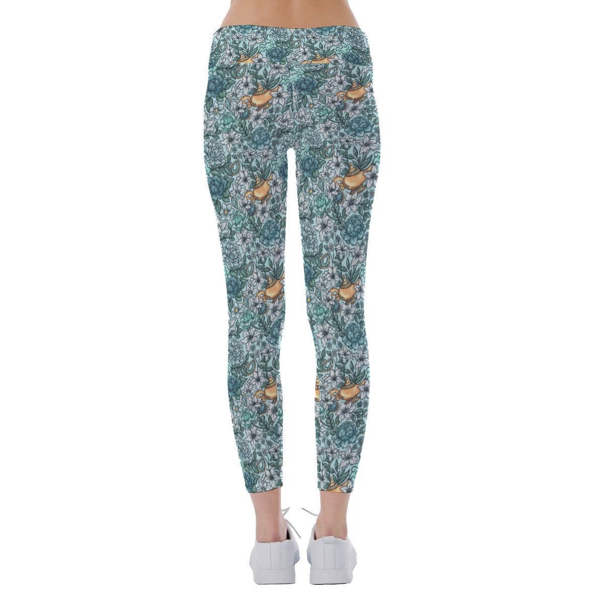 Fairytale Florals - Arabian Princess - Women's Yoga Leggings