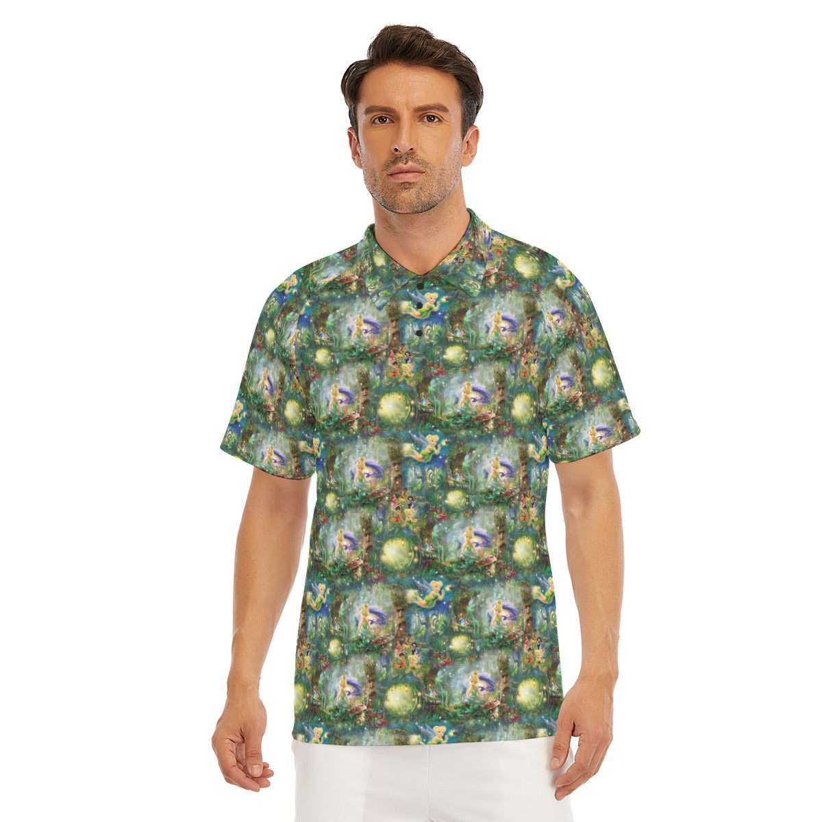 Pixie Fairy in Hollow - Men's Polo Shirt