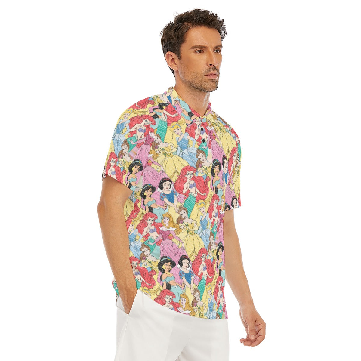Royal Princess Sketches - Men's Polo Shirt