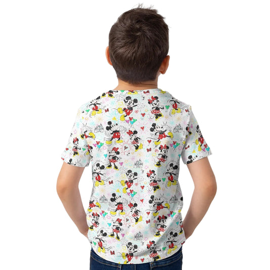 Doodle Mouse Magic - Kid’s Short Sleeve T-Shirt