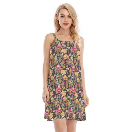 Tropical Space Squad - Women’s Adjustable Sundress