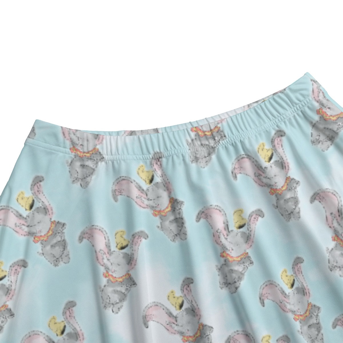 Sketch of Flying Elephant - Women’s Pocket Midi Skirt