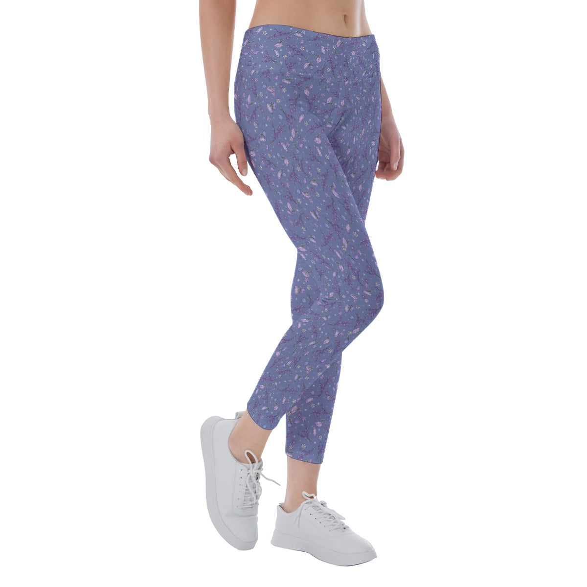 Lavender Vibes - Women's Yoga Leggings