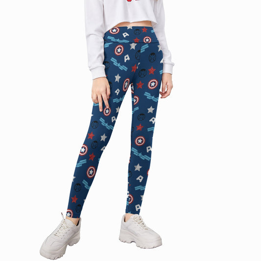 American Superhero - Kid's Leggings