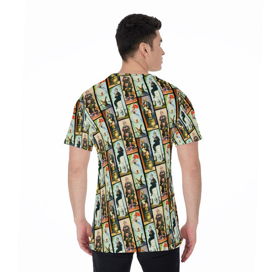 Stretch Room Portraits - Men's Short Sleeve T-Shirt
