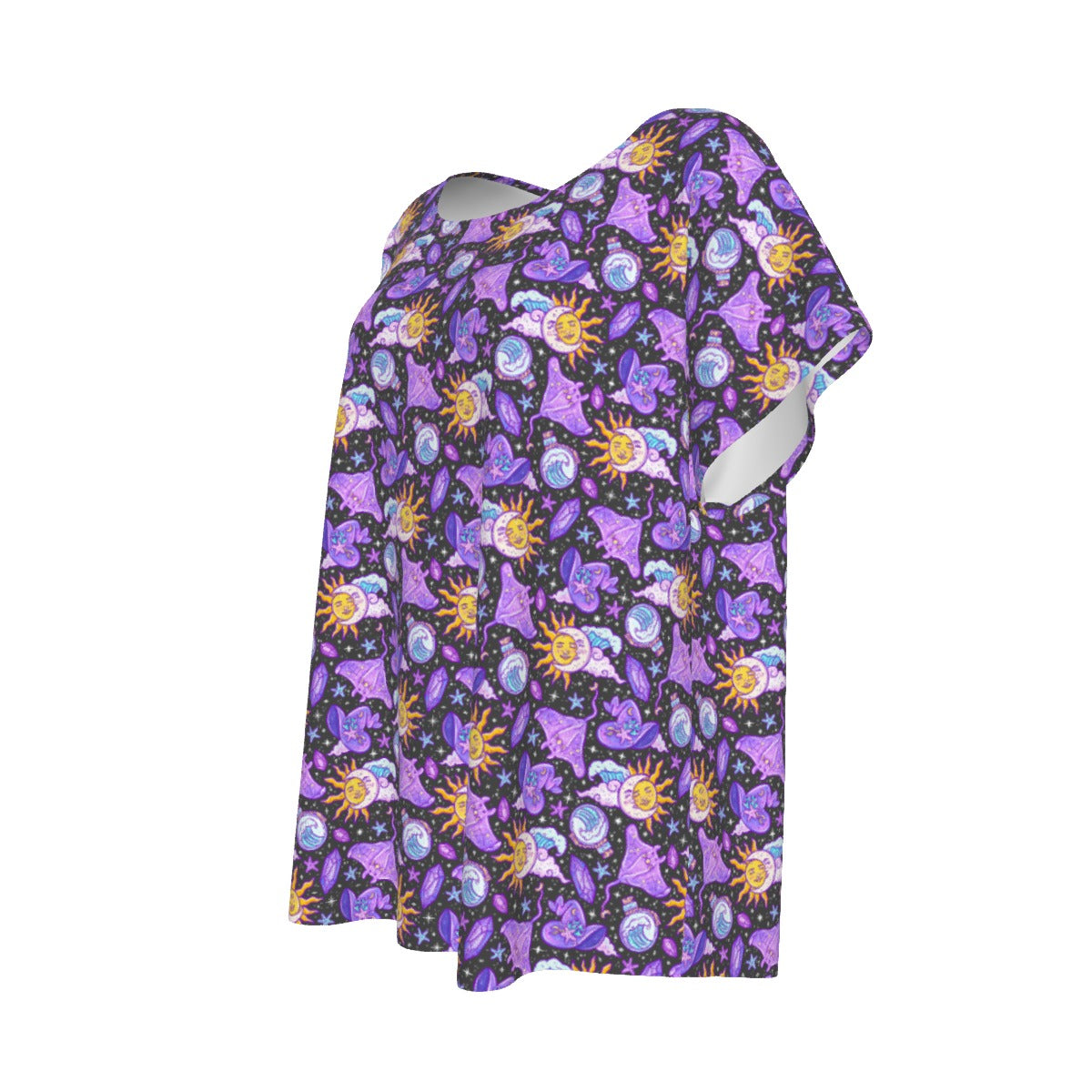 Mystical Manta Rays - Women’s Relaxed Fit Scoop Tee