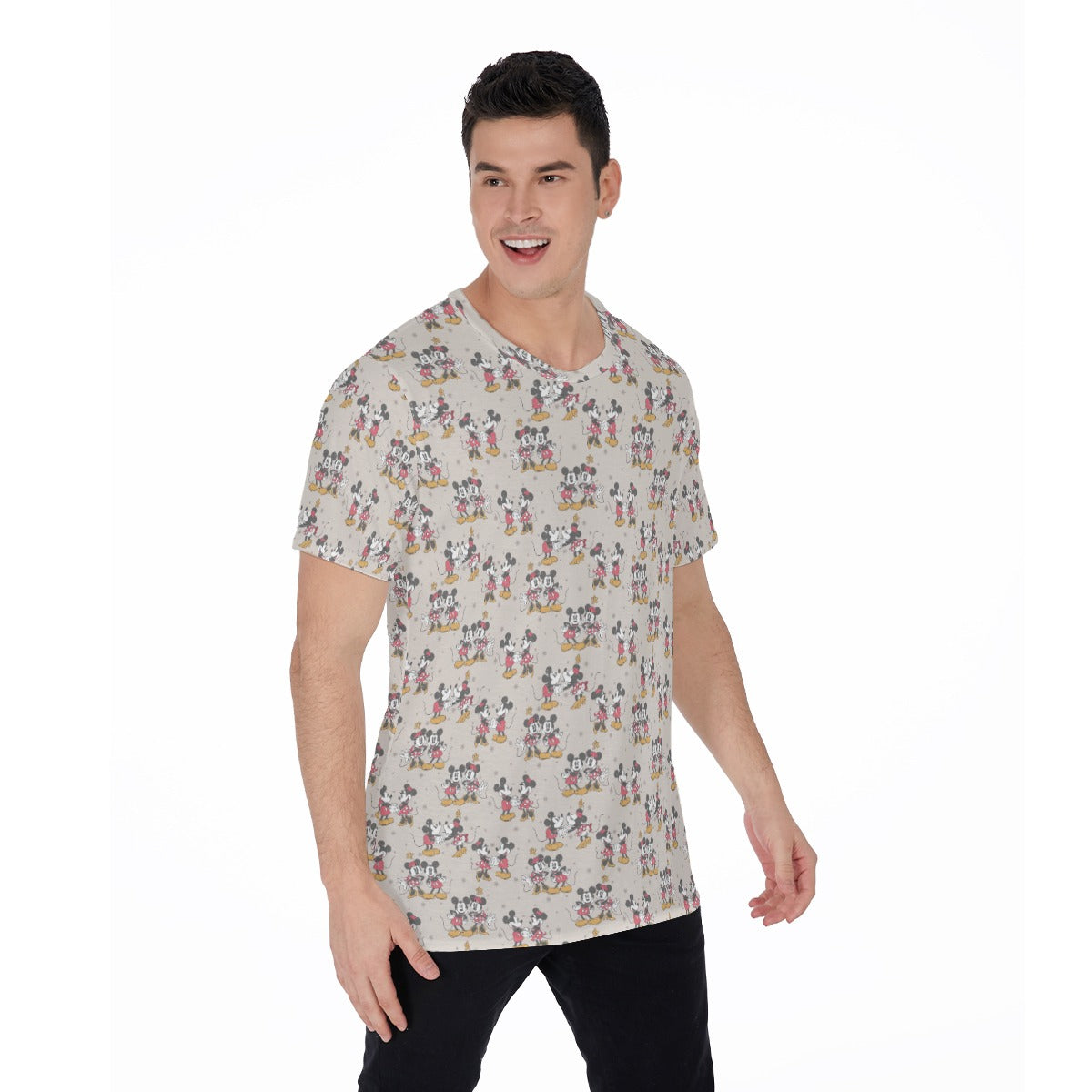 Retro Mouse & Partner - Men's Short Sleeve T-Shirt