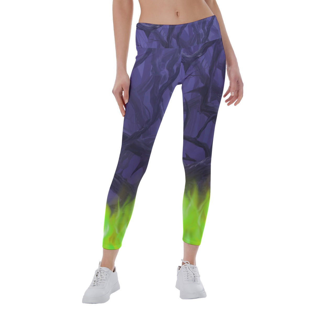 Enchanted Thorn Forest - Women's Yoga Leggings