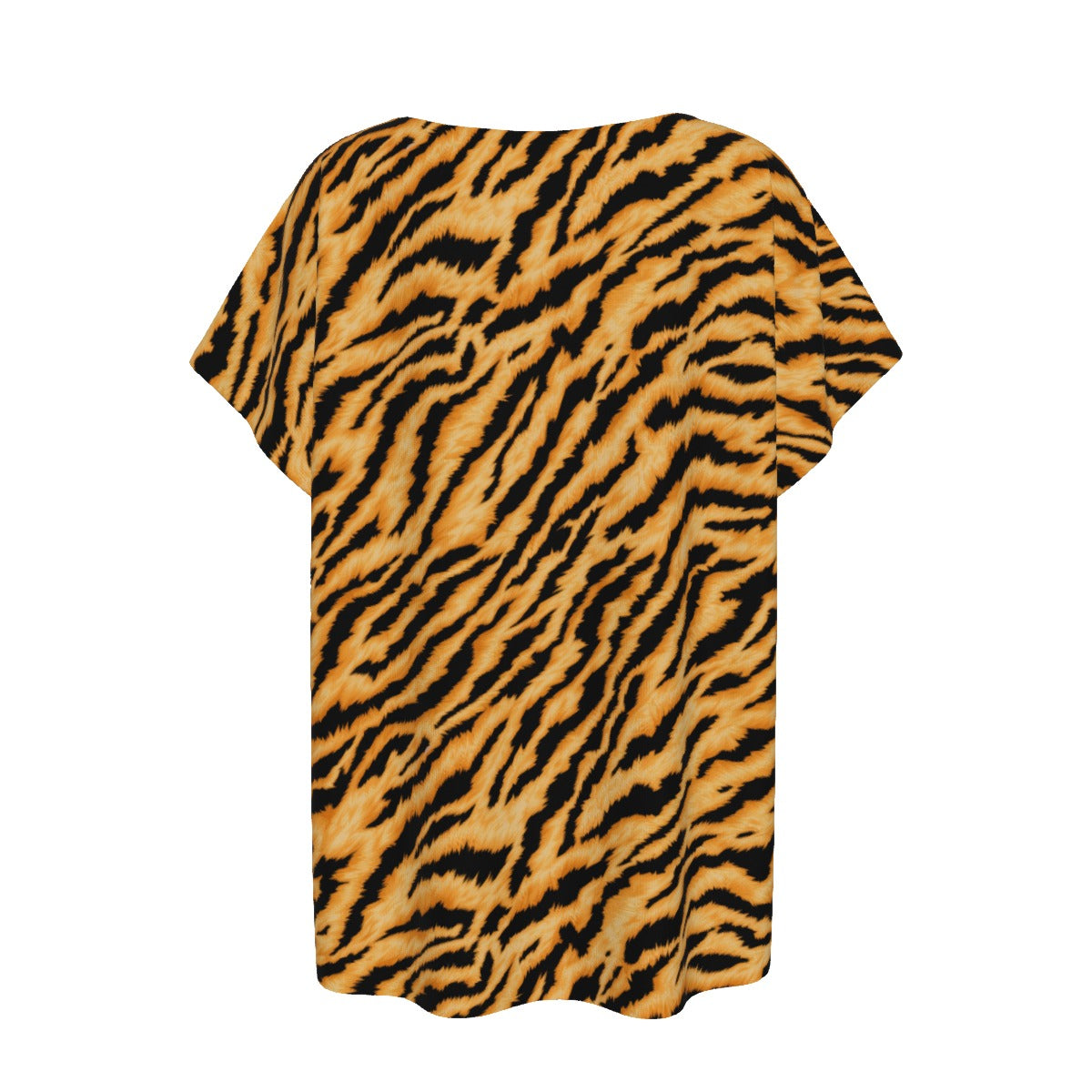 Animal Print - Tiger - Women’s Relaxed Fit Scoop Tee