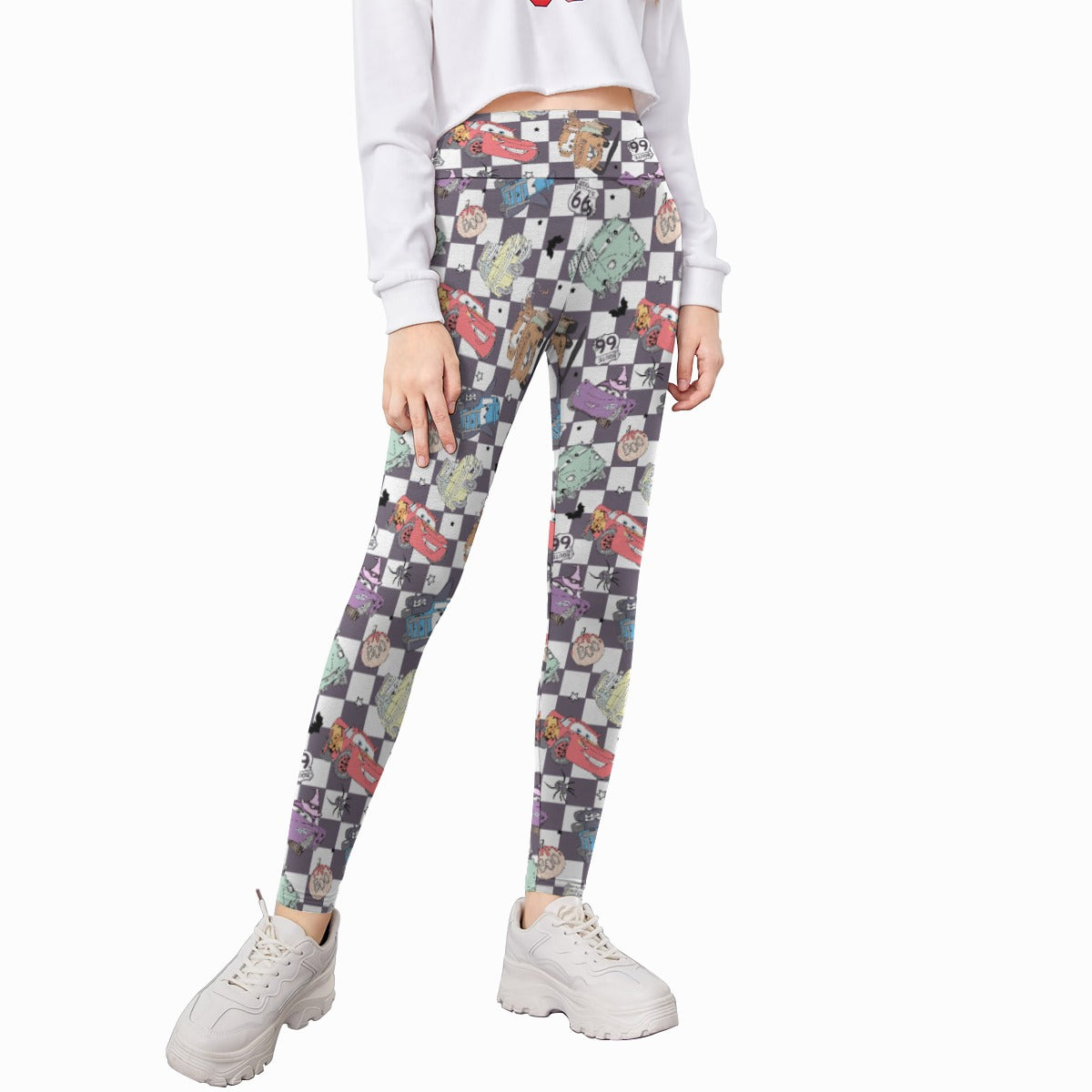 Halloween Racing Crew - Kid's Leggings