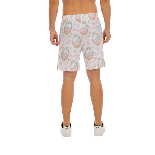 Coquette Park Daydream - Men’s Pocket Beach Shorts