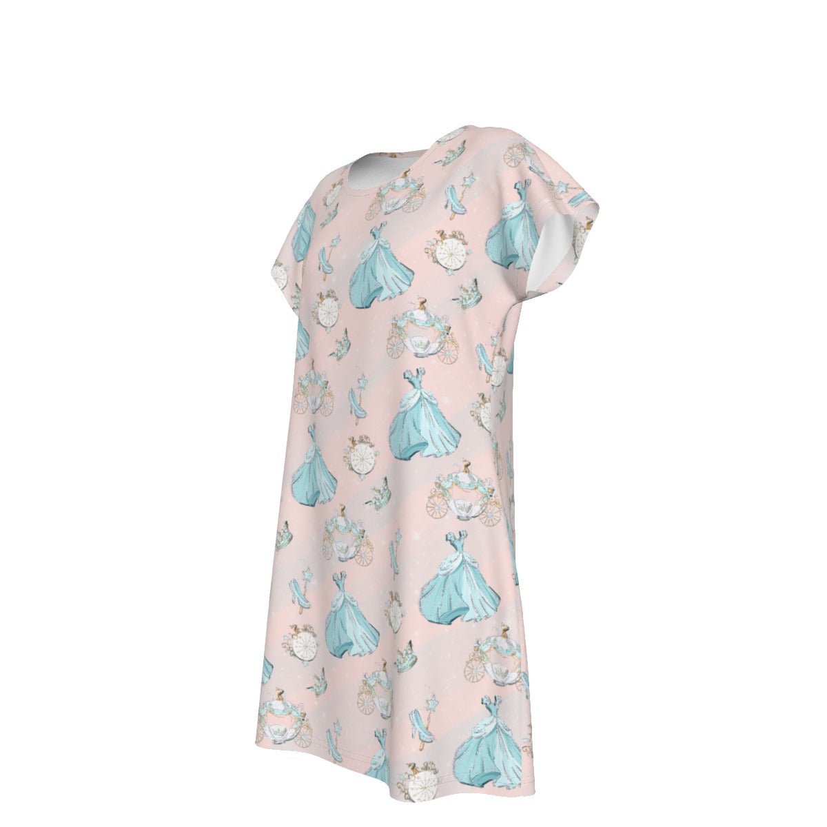 Pastel Midnight Magic - Women's T-Shirt Dress