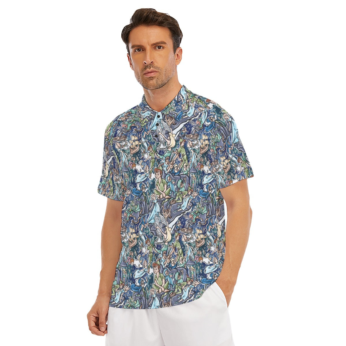 Magical Skybound Adventure - Men's Polo Shirt