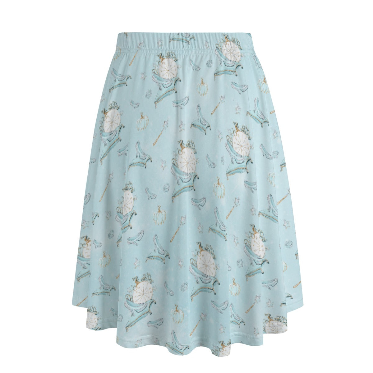 Enchanted Glass Slipper - Women’s Pocket Midi Skirt