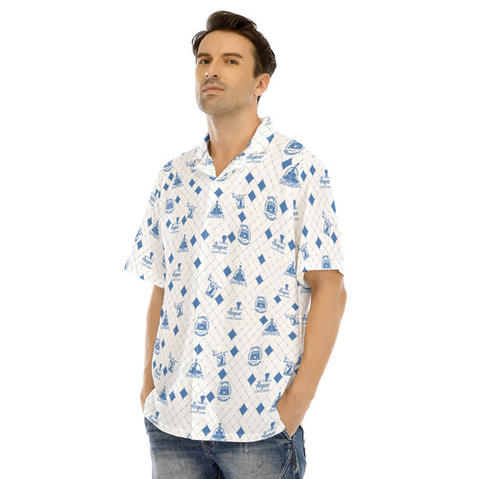 Chez Little Chef - Men's Hawaiian Button Up Shirt
