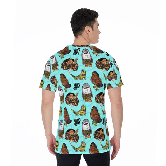 Shapeshifting Island Hero - Men's Short Sleeve T-Shirt