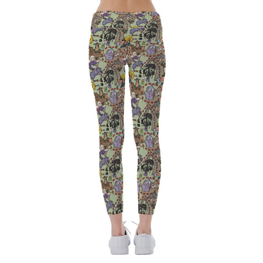 Emperor’s Chaotic Groove - Women's Yoga Leggings
