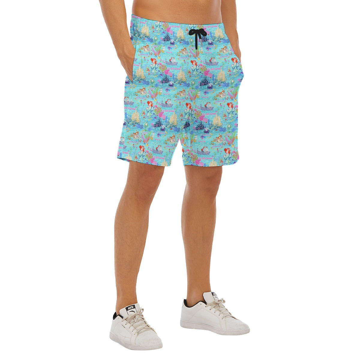 Ocean Wonderland Dreams - Men’s Pocket Beach Shorts