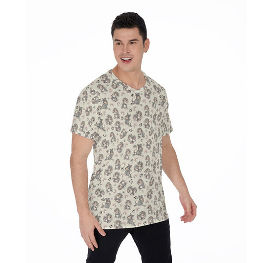 Bouncy Bunny Bliss - Men's Short Sleeve T-Shirt