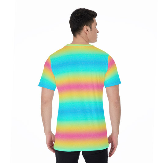Rainbow Ombre - Men's Short Sleeve T-Shirt