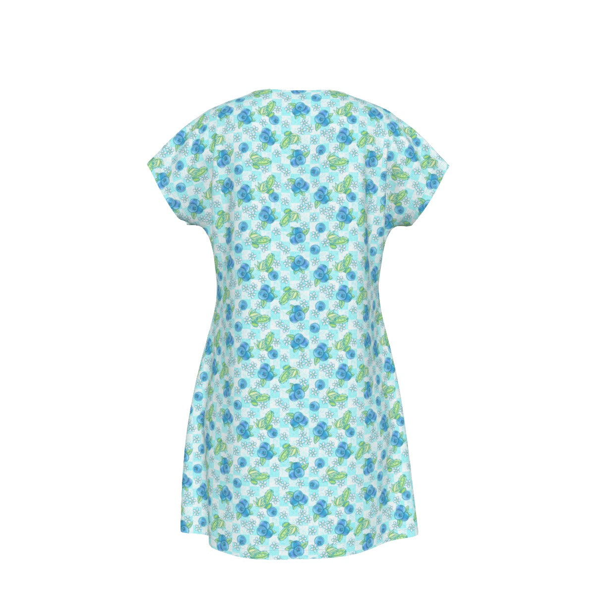 Summer Fruits - Blueberry - Women's T-Shirt Dress