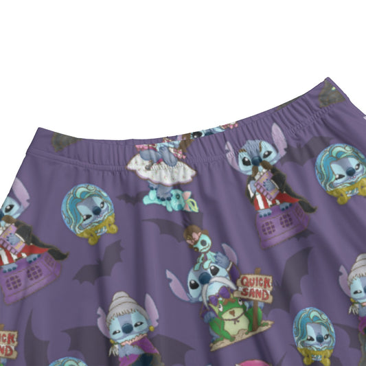Haunted Alien Portraits - Women’s Pocket Midi Skirt